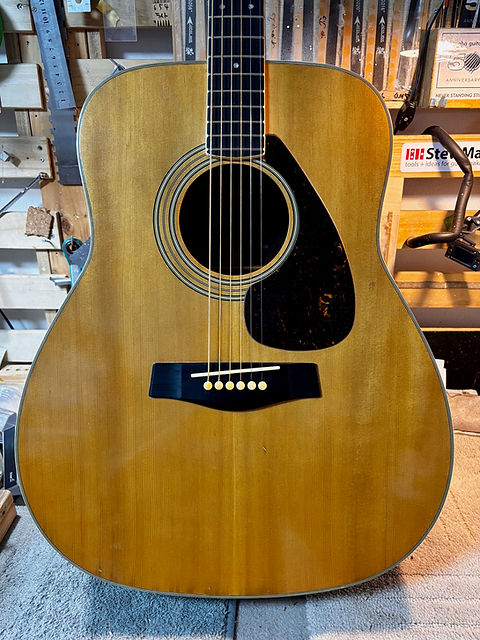YAMAHA FG-500J（1974年）黒ラベル | misahamaguitar