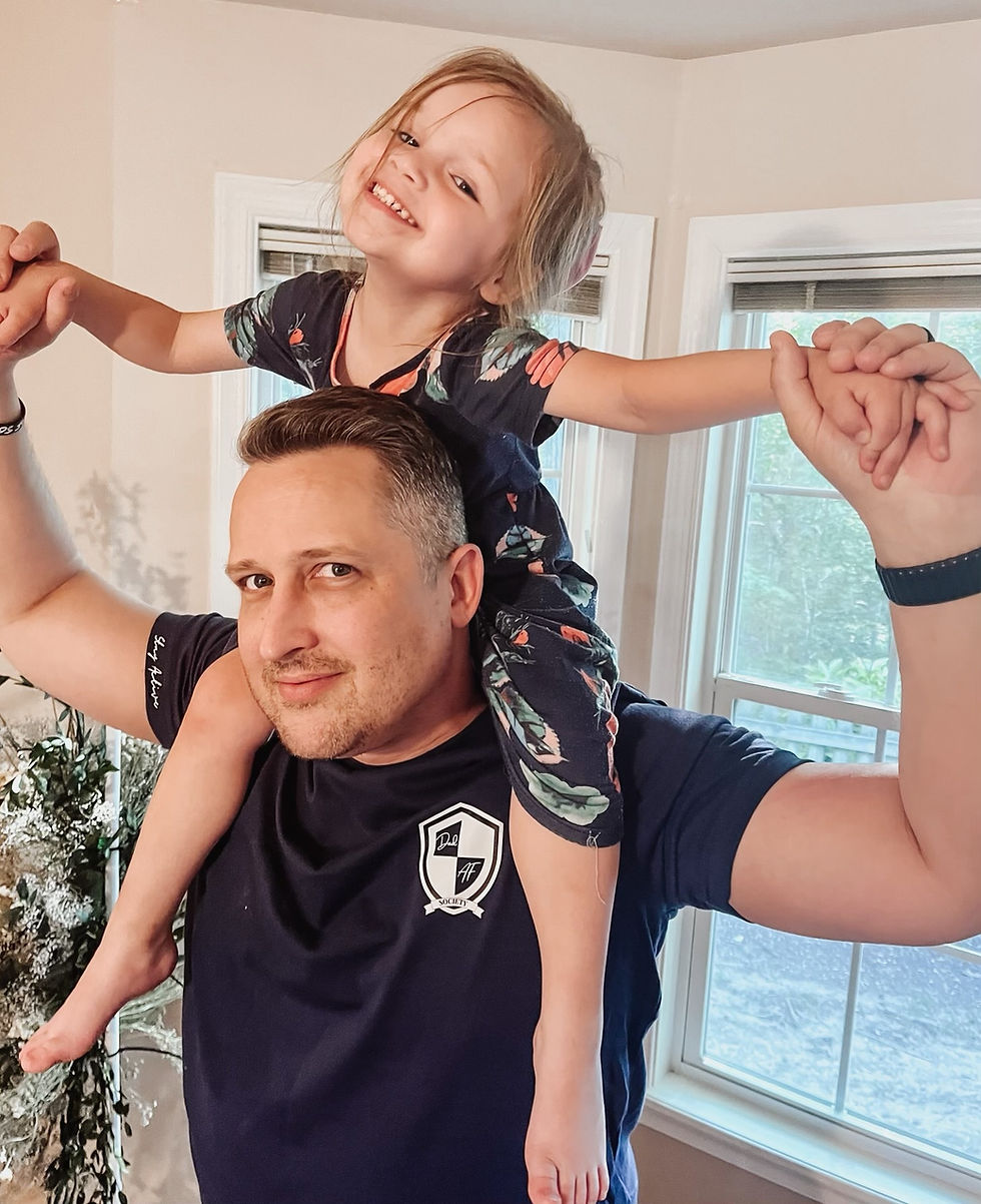 Thumbnail: "Badge of Honor" Crew Neck (Navy Blue)