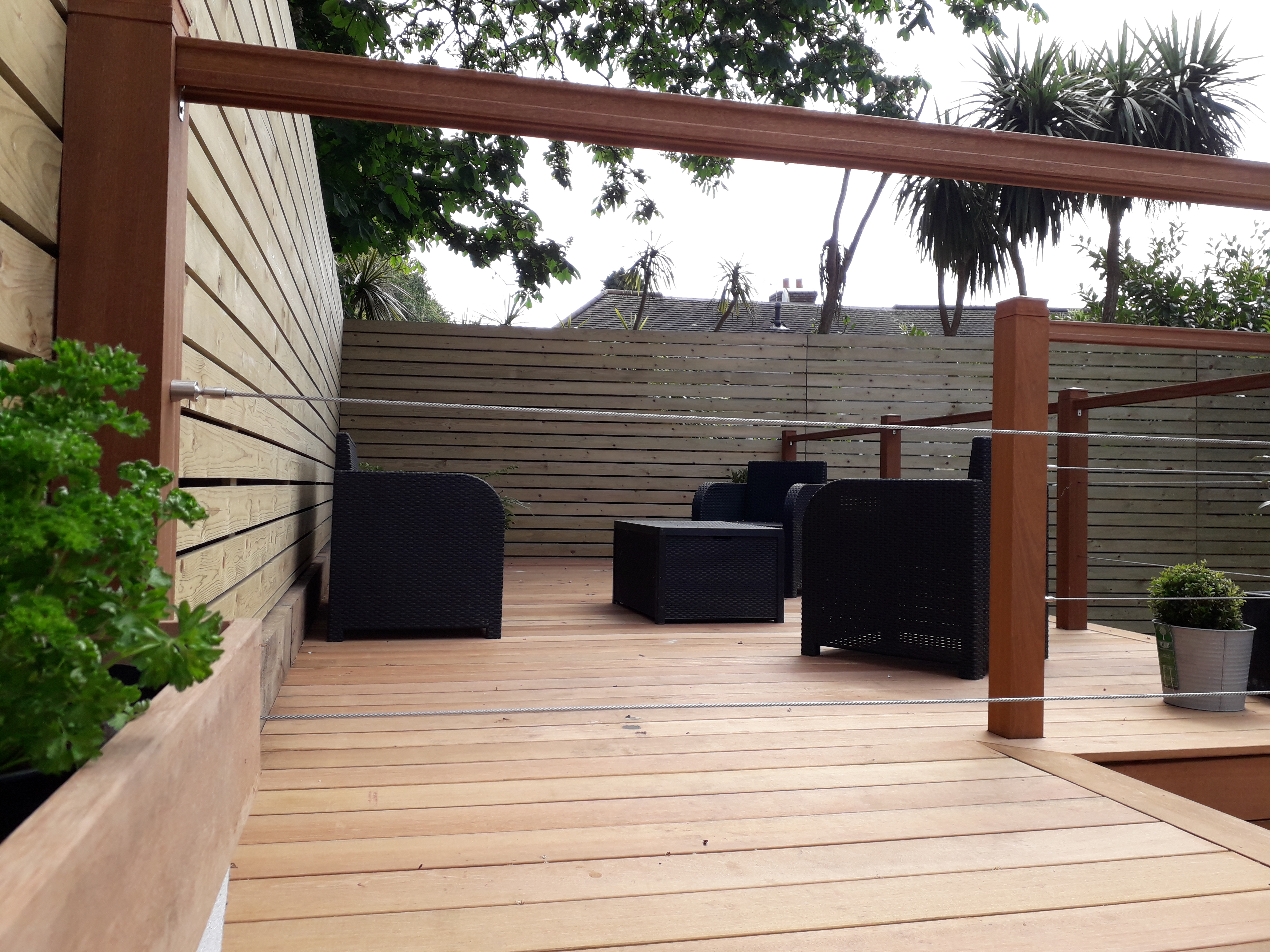 Hardwood deck - Bournemouth