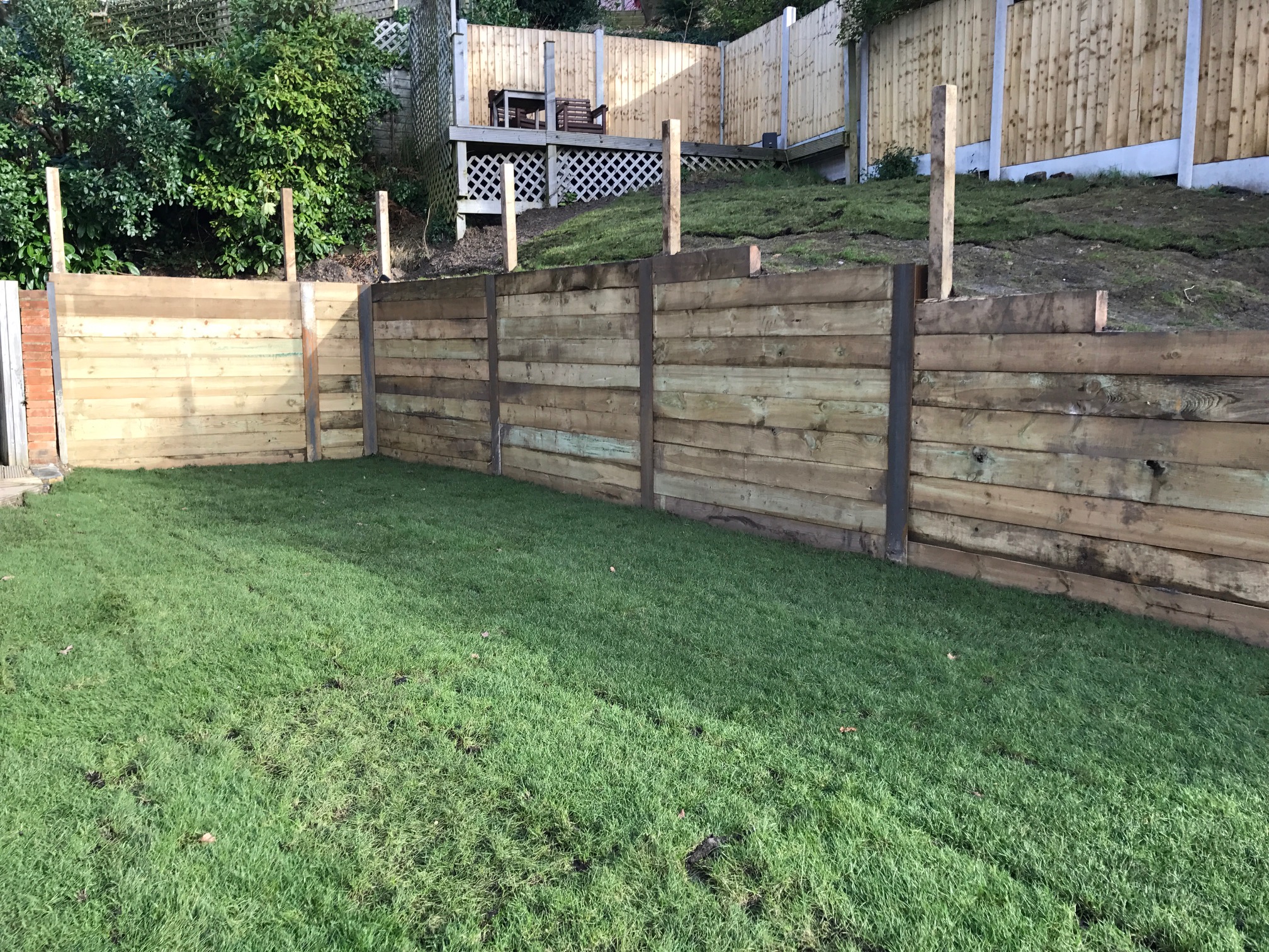 Retaining wall - Poole