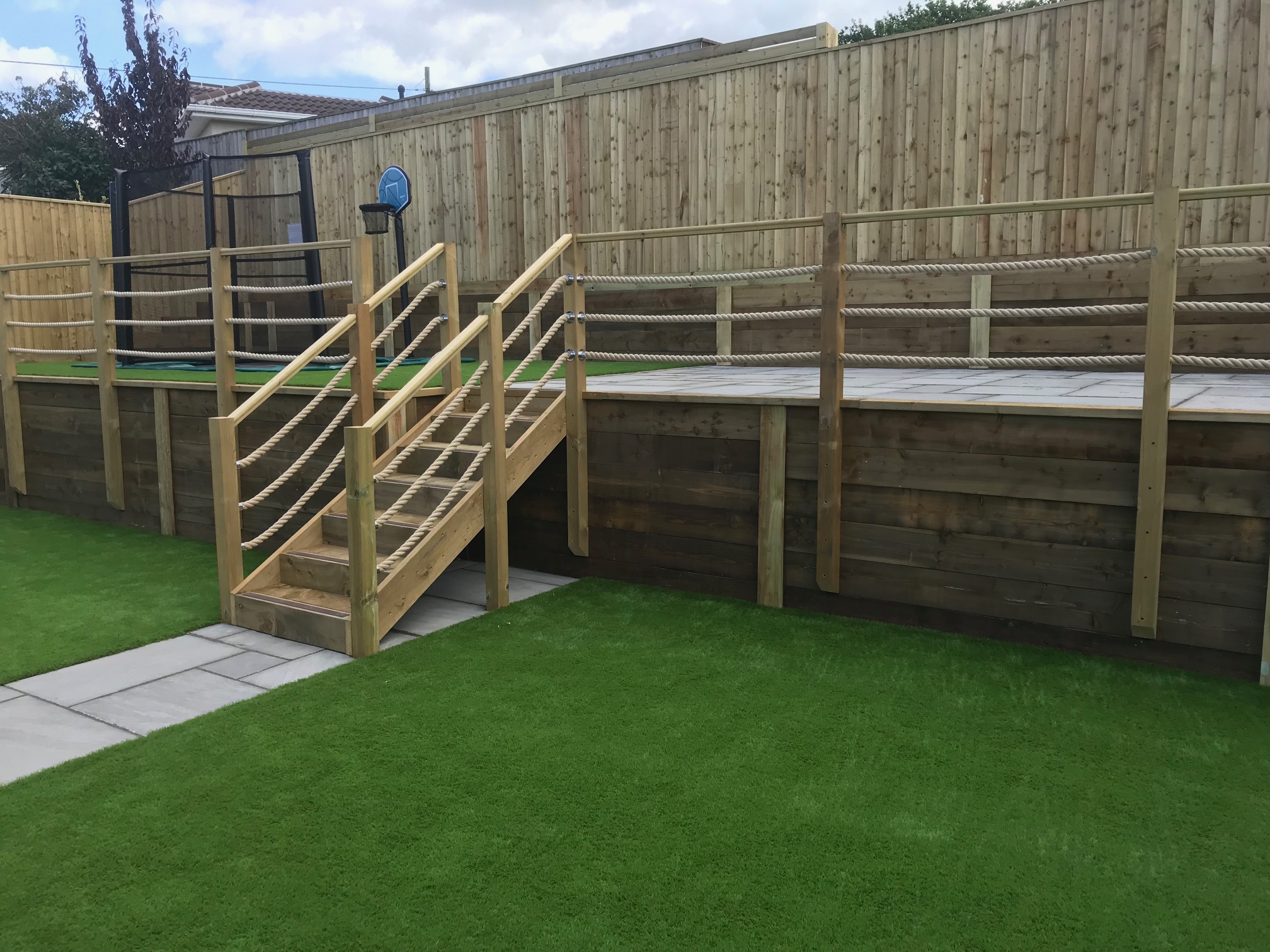 Sleeper wall - New Milton