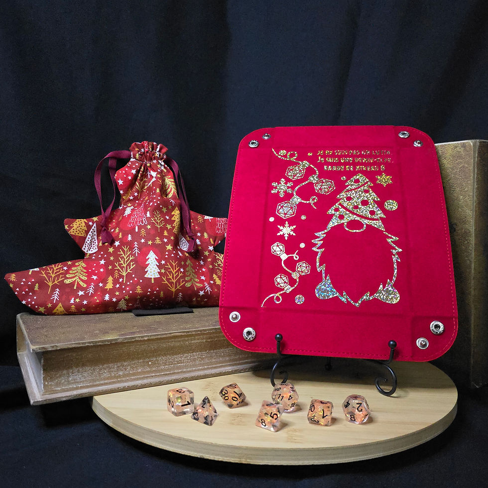 Box "One shot paquetage" sapin rouge