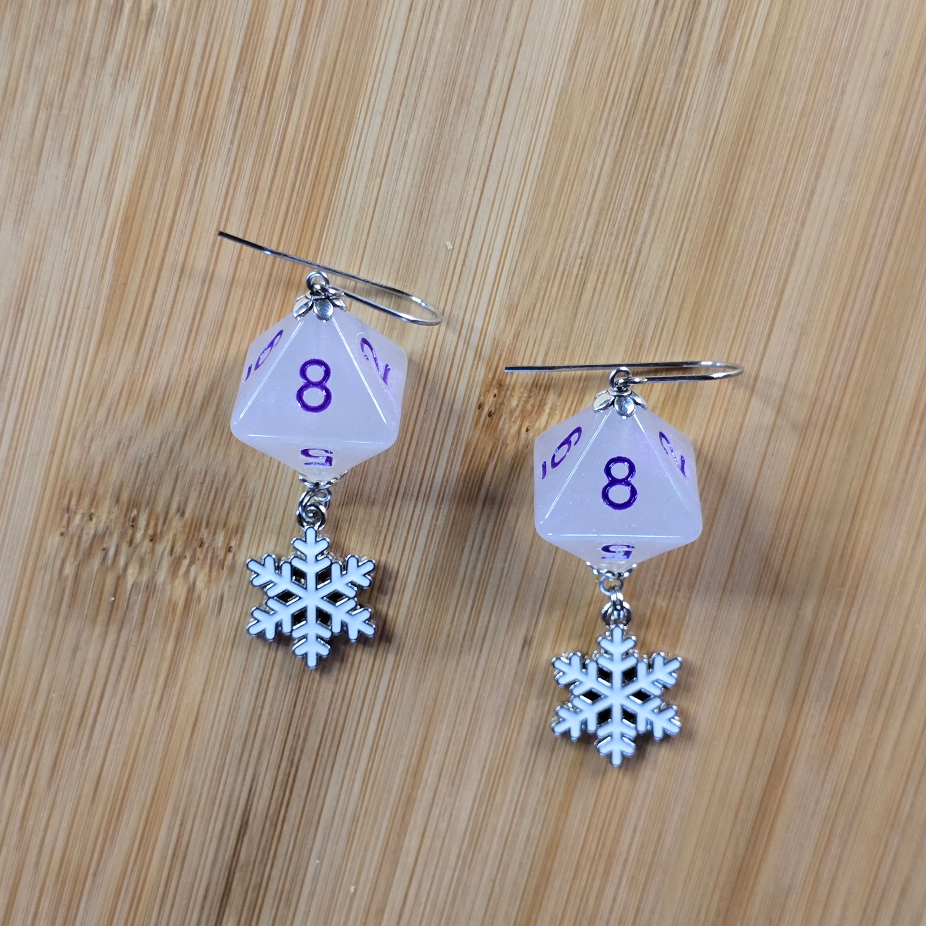 Boucles d'oreilles "Mauvais présage"