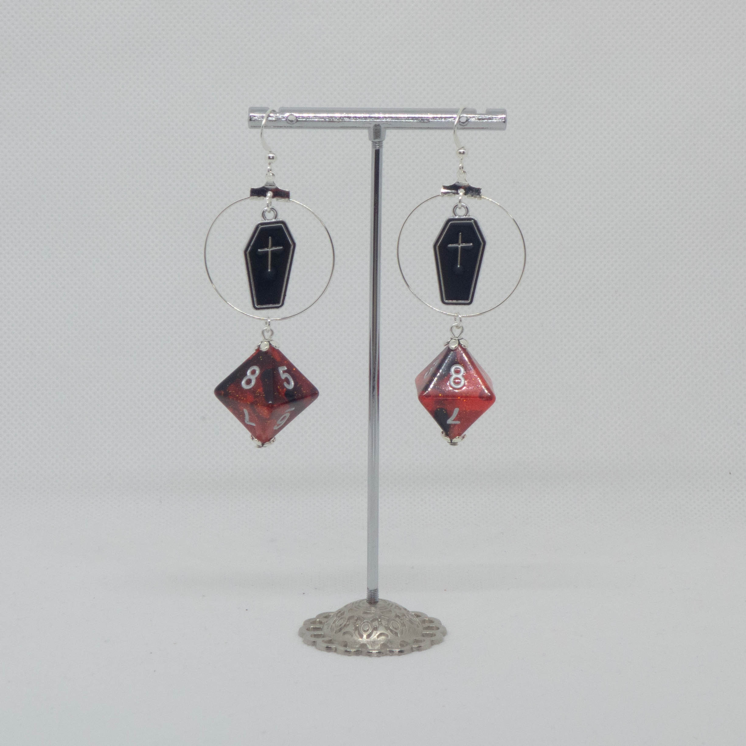 Boucles d'oreilles "Dernière demeure"
