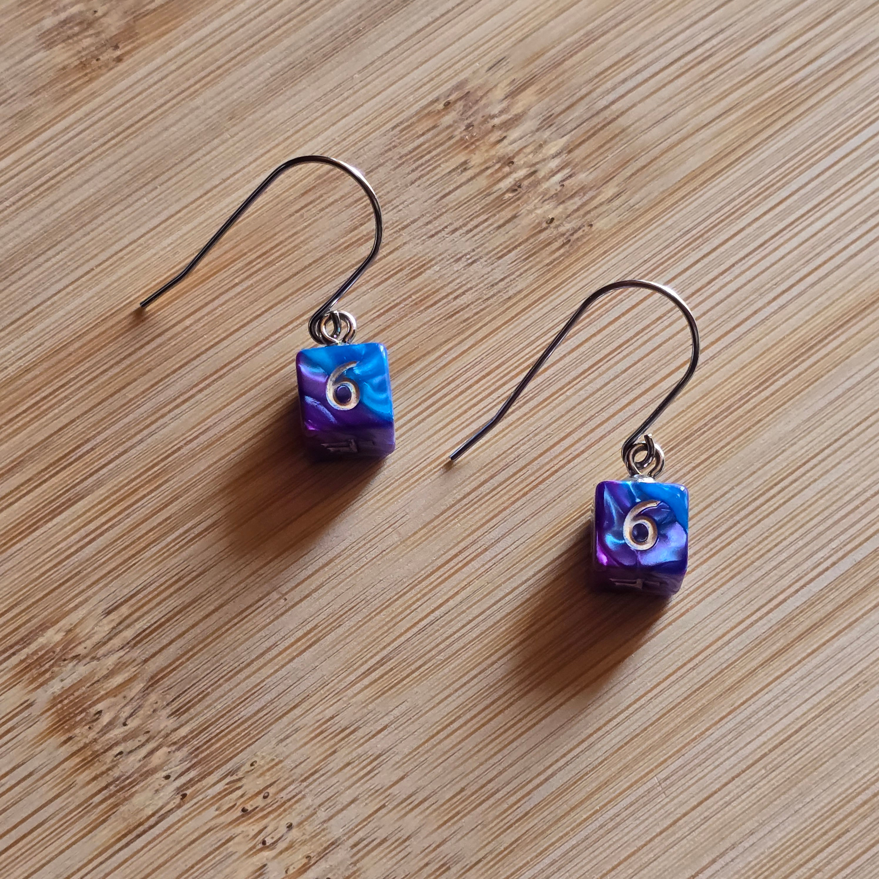 Boucles d'oreilles "Bébé d6 Sally"