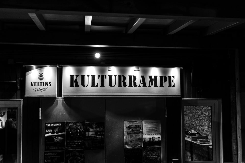 KULTURRAMPE Eingangsschild