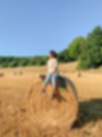 Amazigh hand-embroidered T-shirt.






