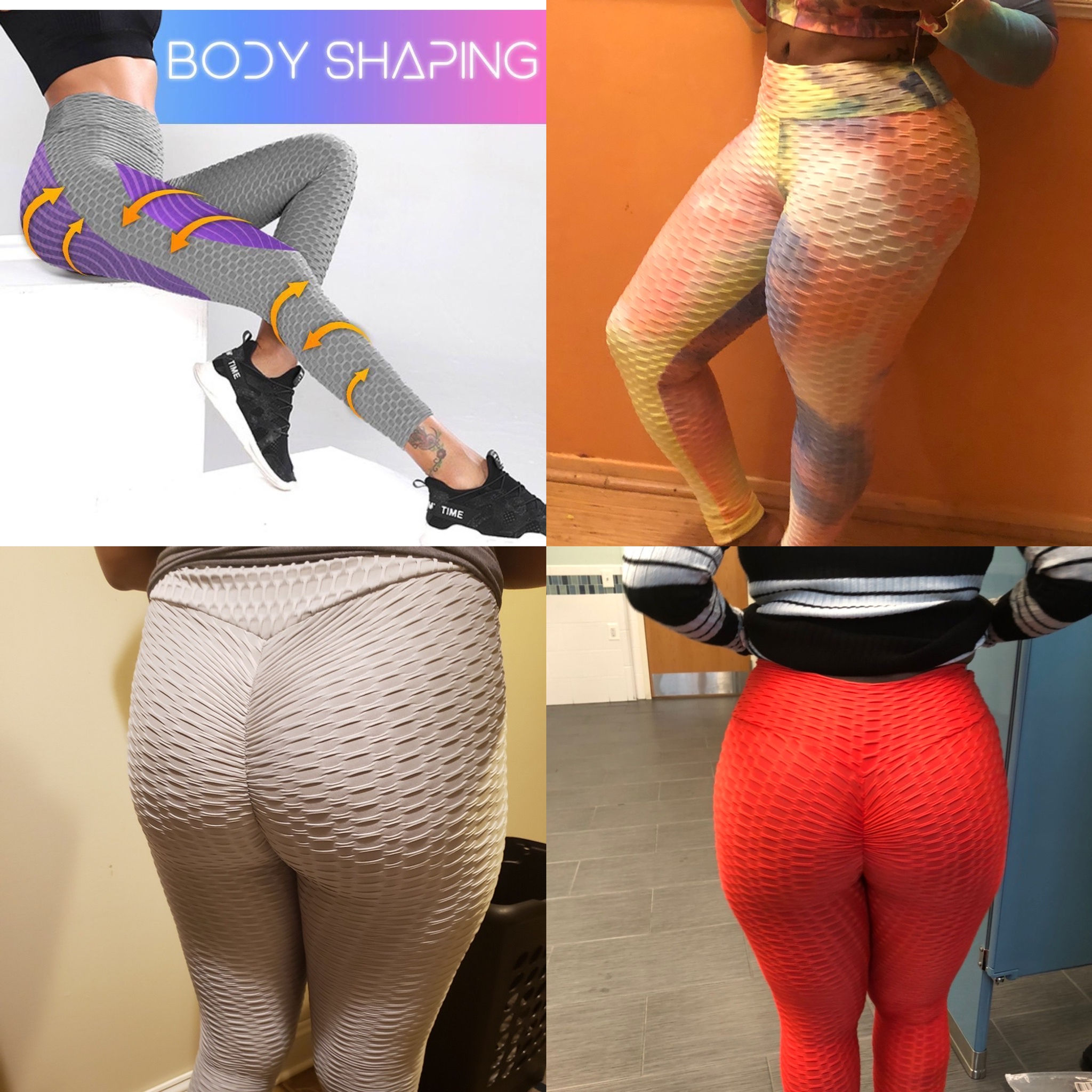 Women's High Waist Butt Lifting Stretchy Tummy Control