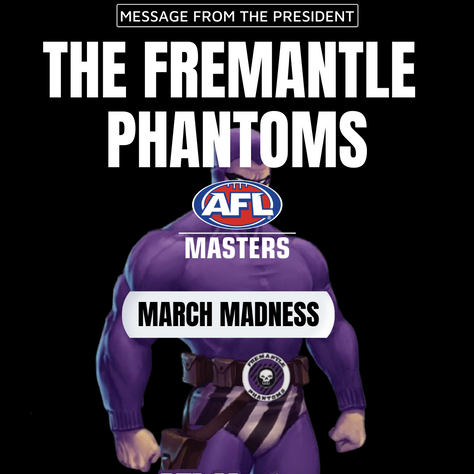 Message from the President. April 