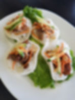 A100. BANH TOM CHIEN SM. $7.5 LG. $14.00