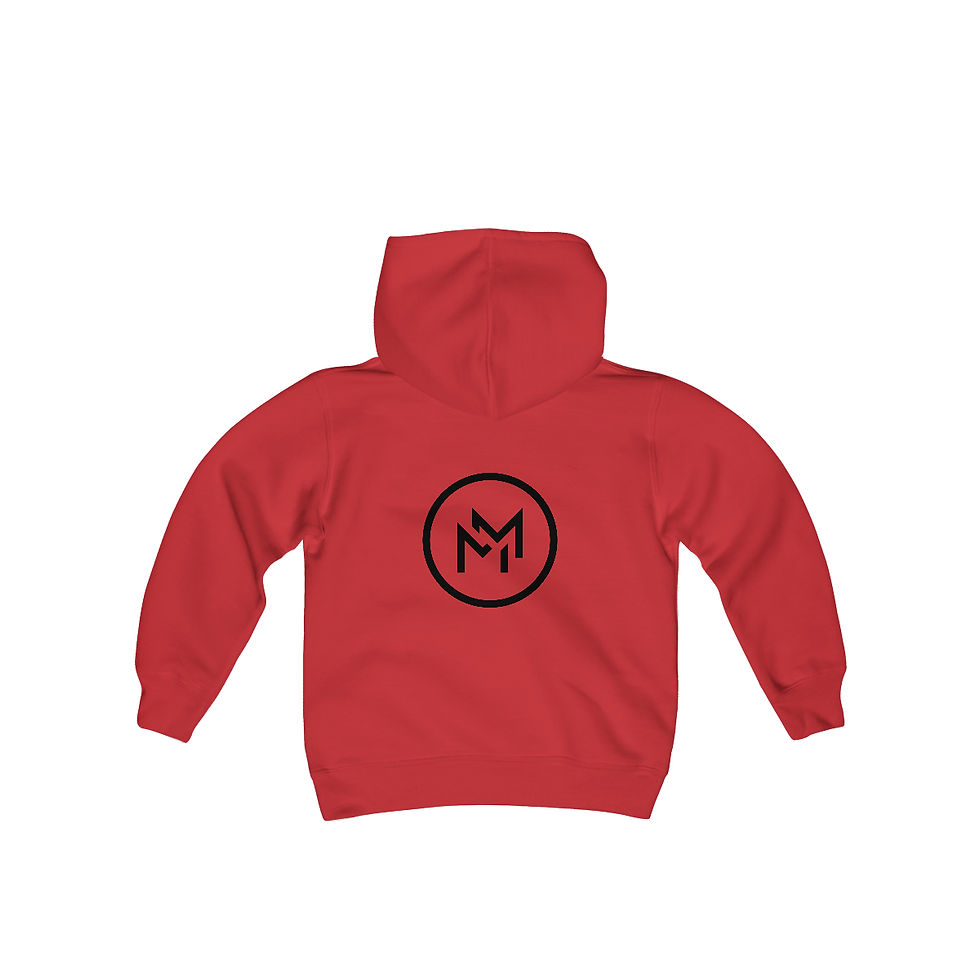 Thumbnail: Youth Hoodie - Front Logo & Back Icon