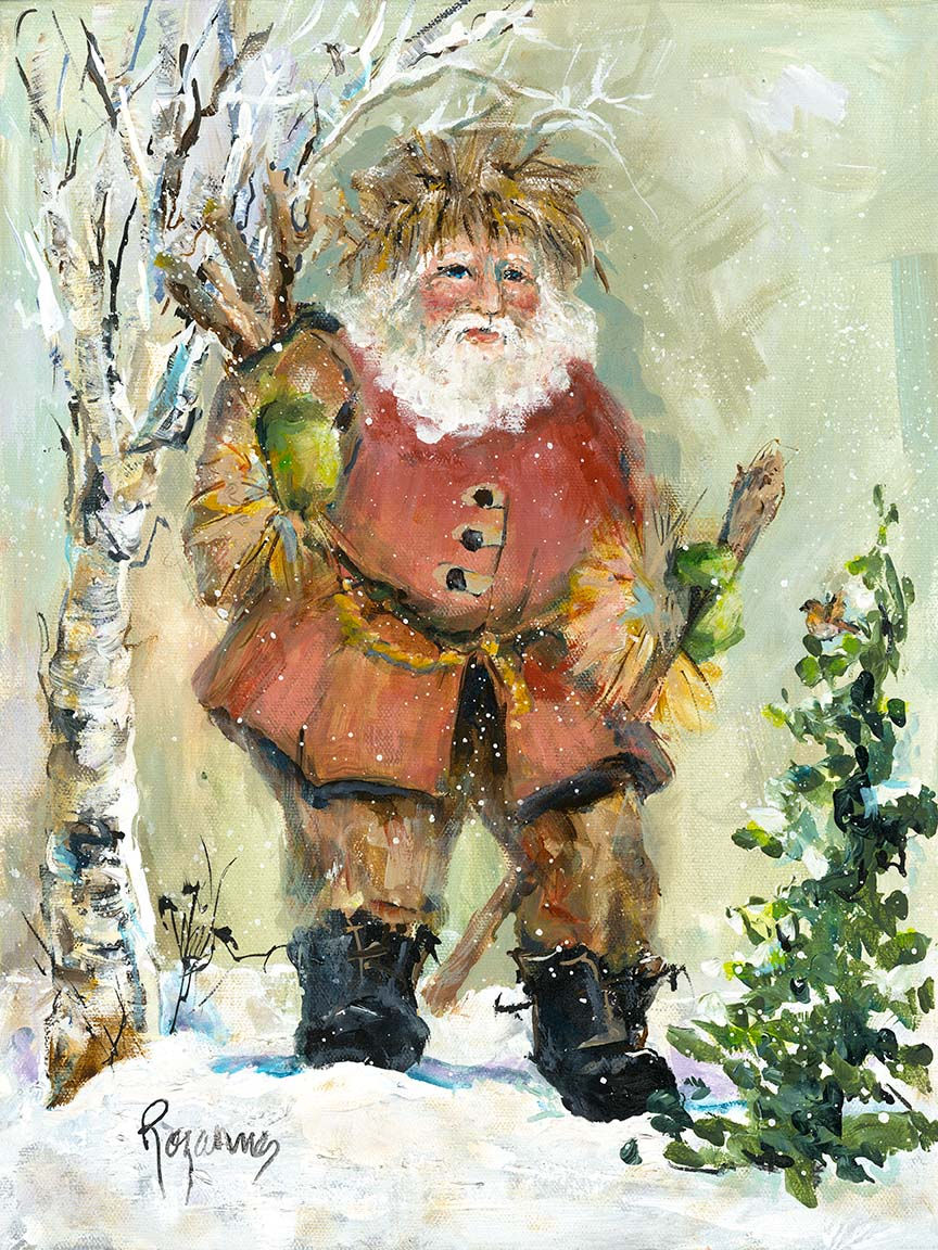 2148 Santa Woodsman