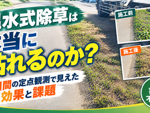 温水式除草は本当に枯れるのか|6日間の定点観測で見えた効果と課題