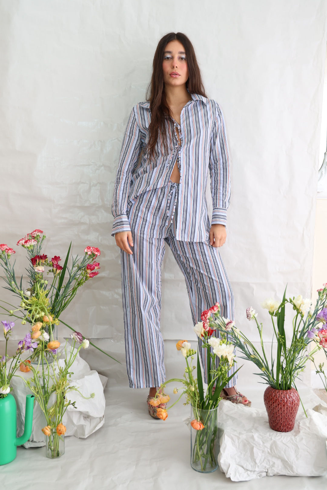 Ribbon cotton - shirt