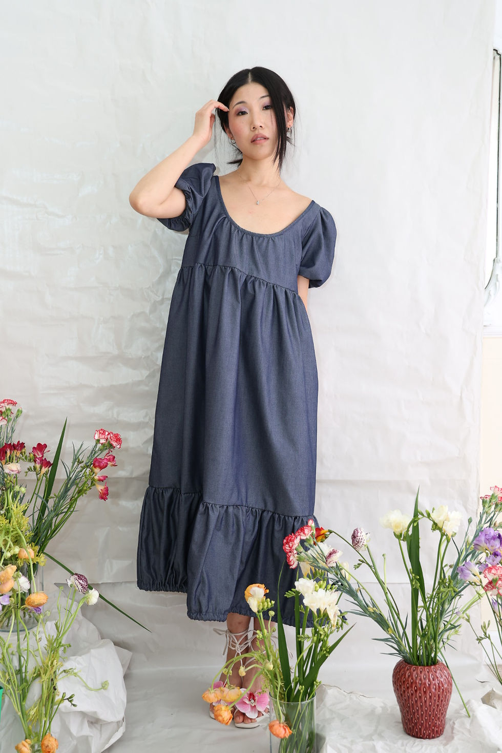 Miniatura: Salina Flow - denim dress
