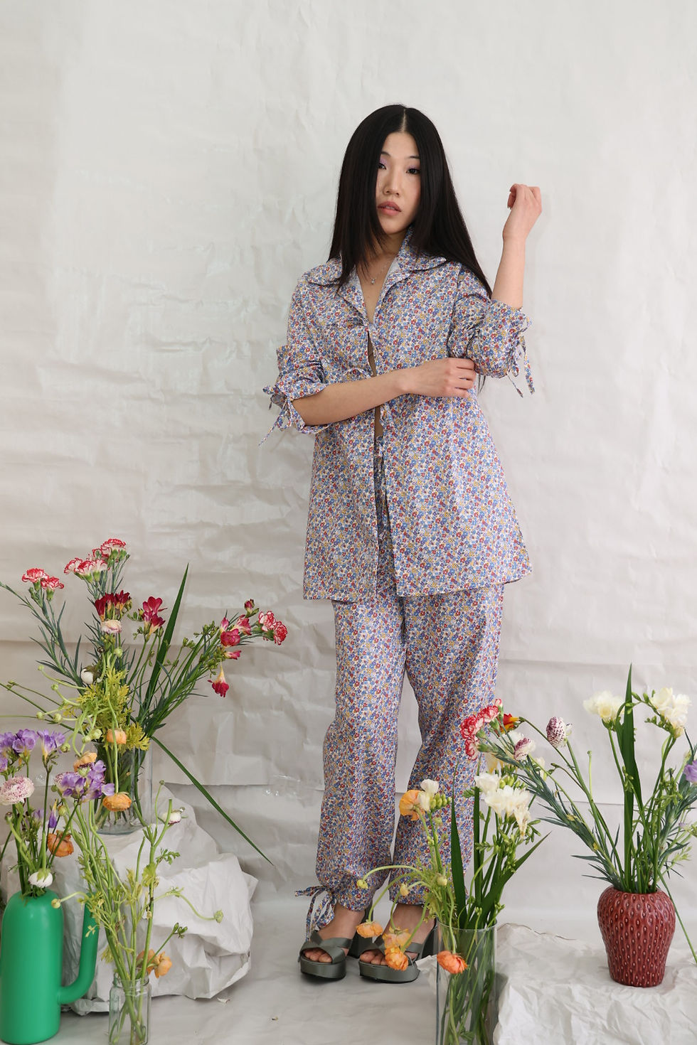 Miniatura: Ribbon Cotton set - flowers