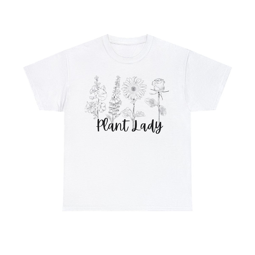 Thumbnail: Plant Lady Unisex Heavy Cotton Tee