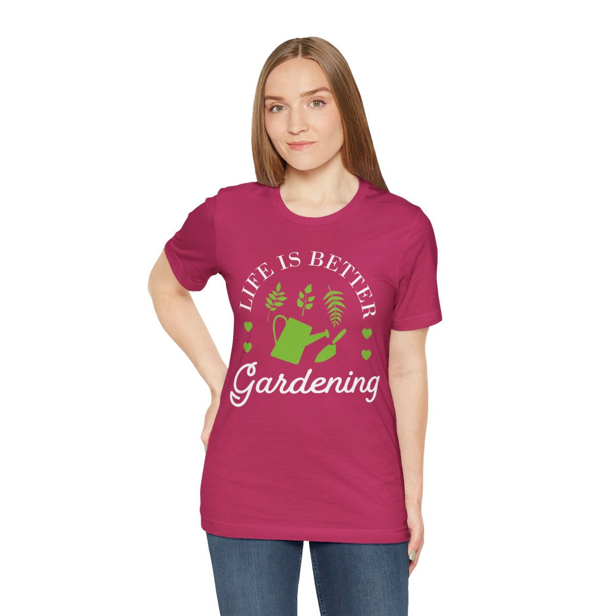 Unisex Life Is Better Gardening Tee