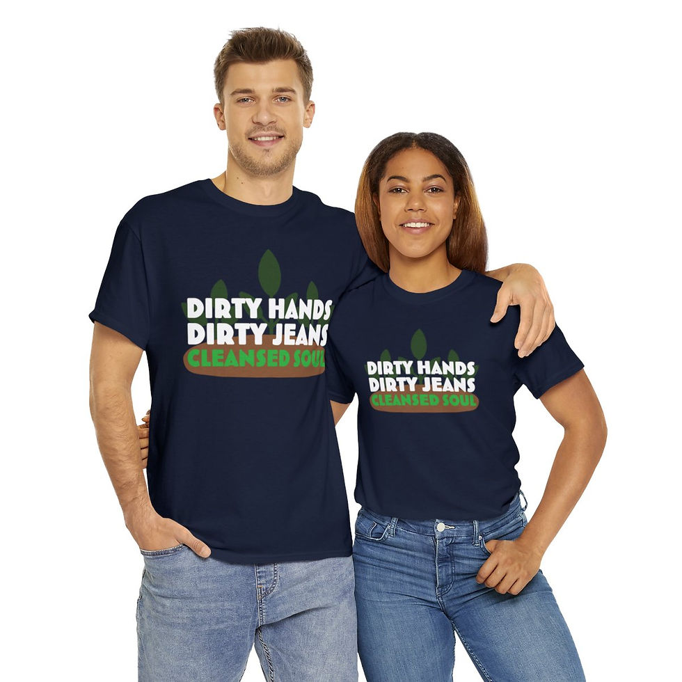 Thumbnail: Cleansed Soul Unisex Heavy Cotton Tee