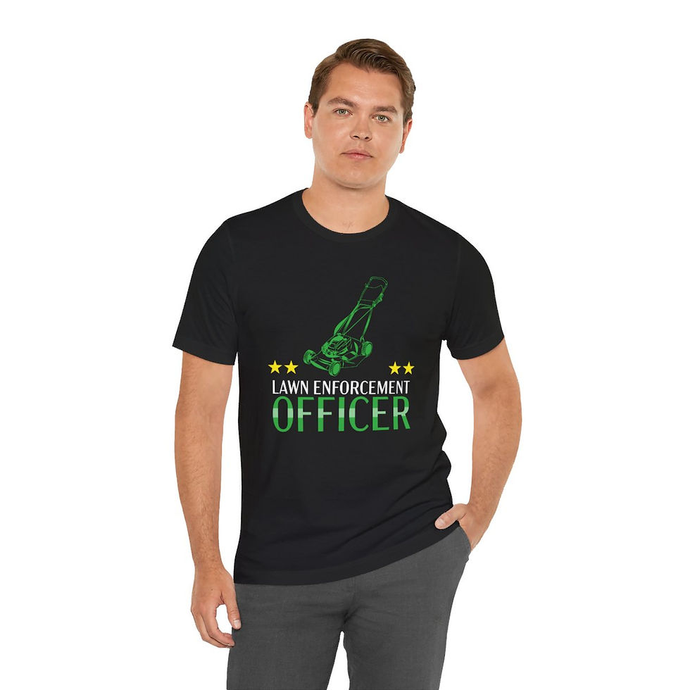 Thumbnail: Unisex Lawn Enforcement Officer Tee