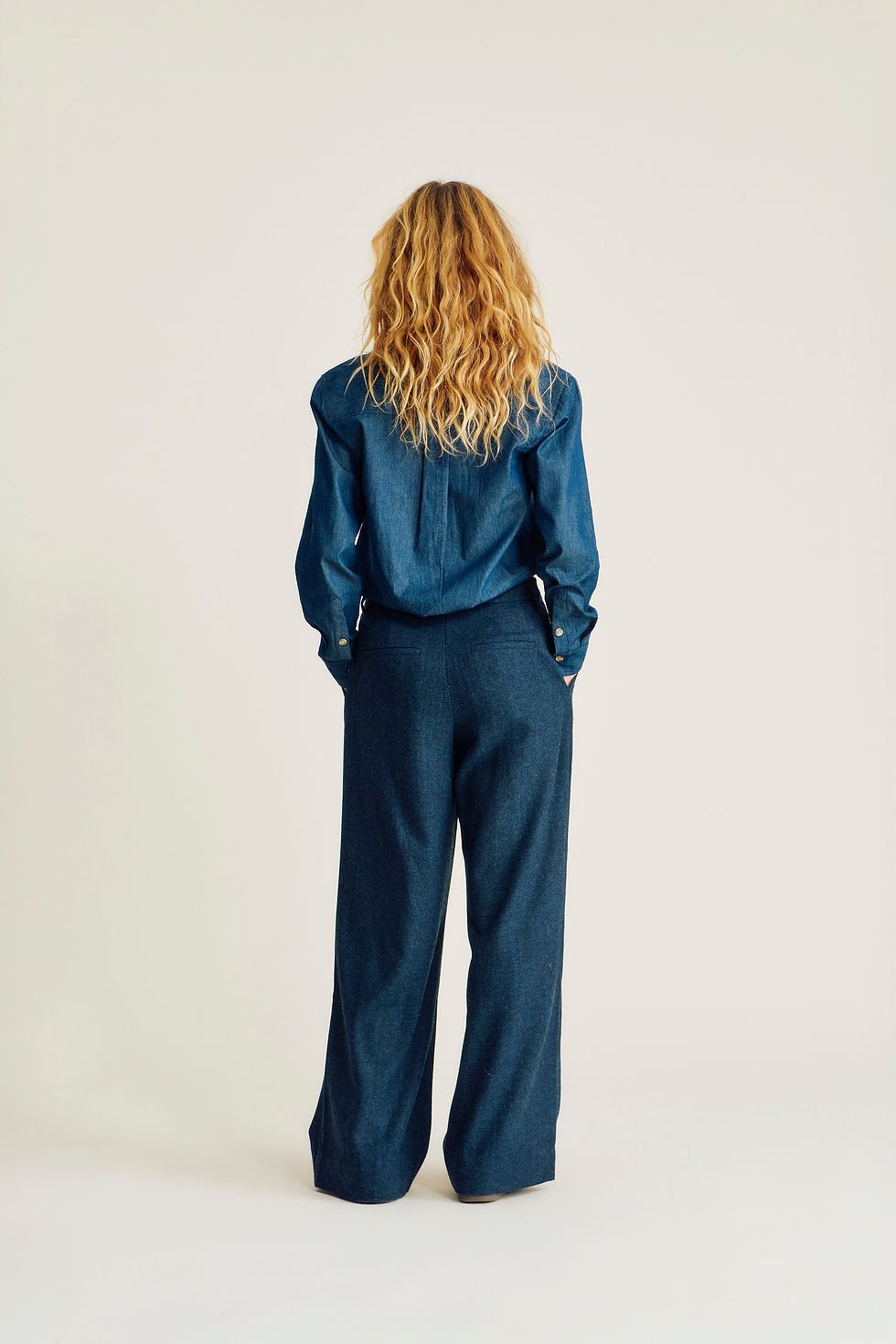 Thumbnail: Vinstra Shirt - Desaturated Denim