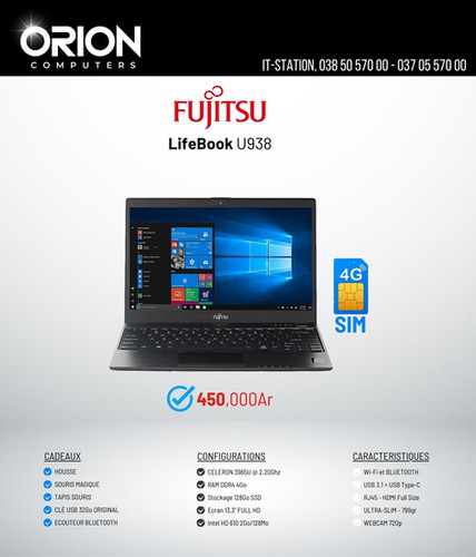 ★ #2 富士通 U938 8G 128GB Celeron 3965U★ s-l400.jpg