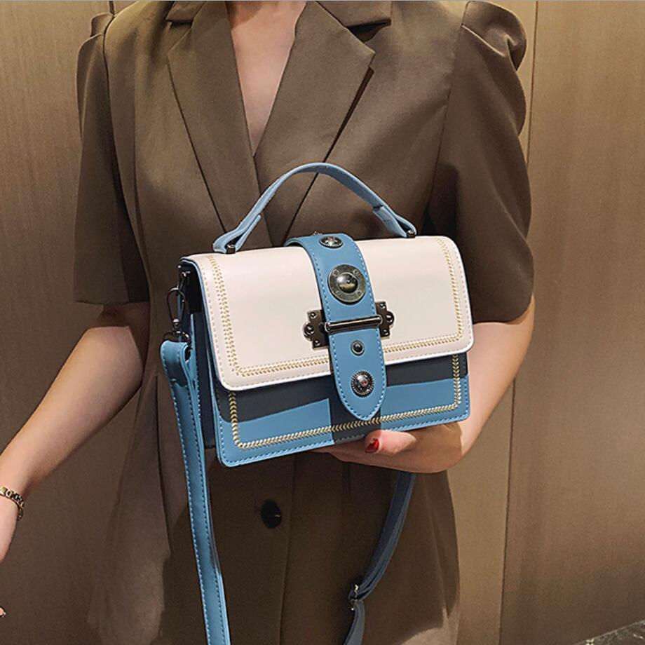 Thumbnail: Elegant Rivet Shoulder Messenger Bag