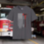 Thumbnail: Brave Are The Fallen with Firefighter Axe Softstyle T-Shirt