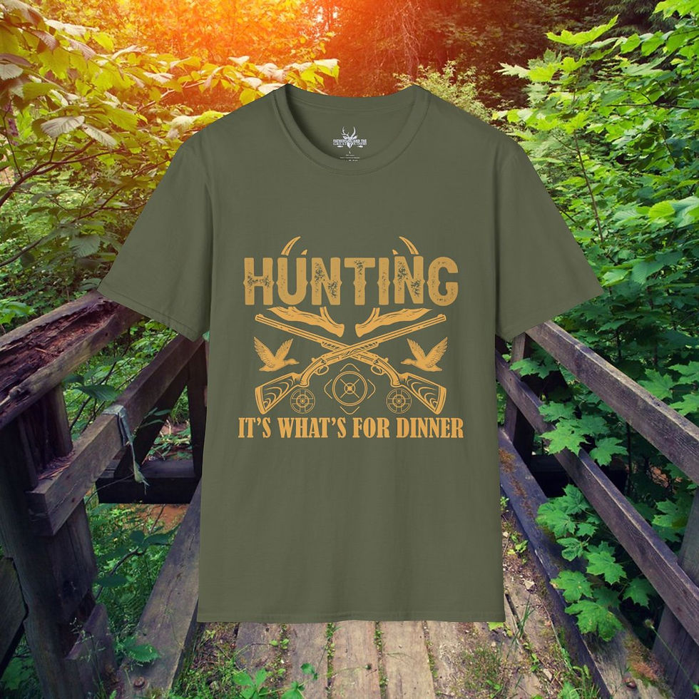 Thumbnail: Hunting, It's What's For Dinner Softstyle T-Shirt