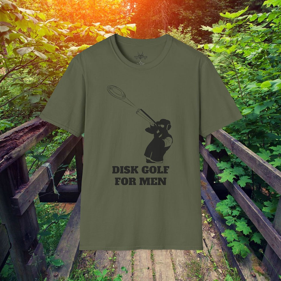 Thumbnail: Disk Golf For Men - T-Shirt