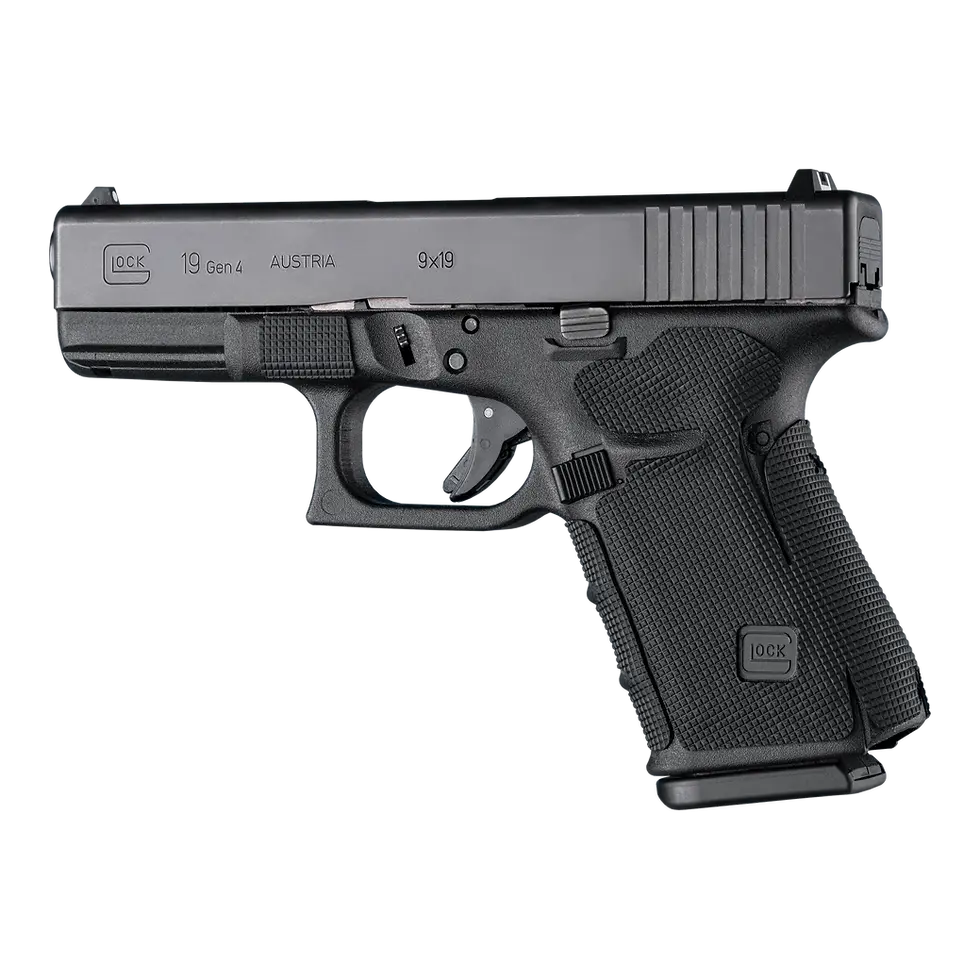 サムネイル： GLOCK 19サイズ Gen3と4用 HANDALLビーバーテイル/WRAPTER グリップ各種