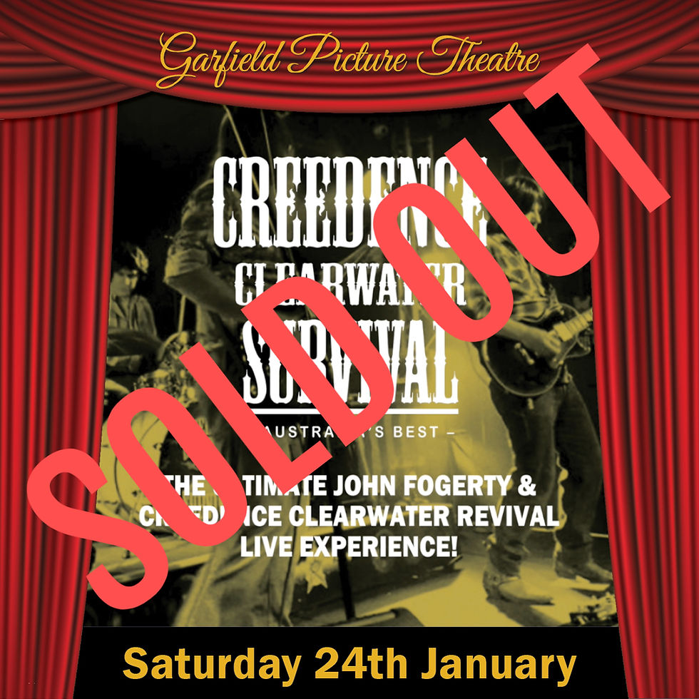 SOLD OUT! CREEDENCE CLEARWATER SURVIVAL