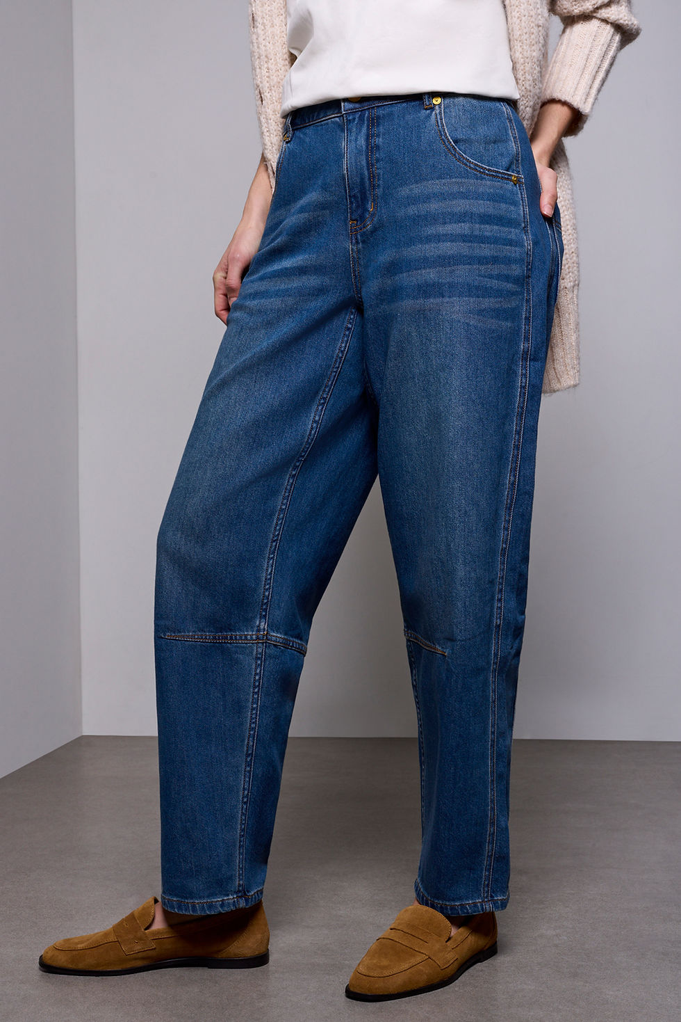 Thumbnail: Pantalon jeans Tribal 59750-1120