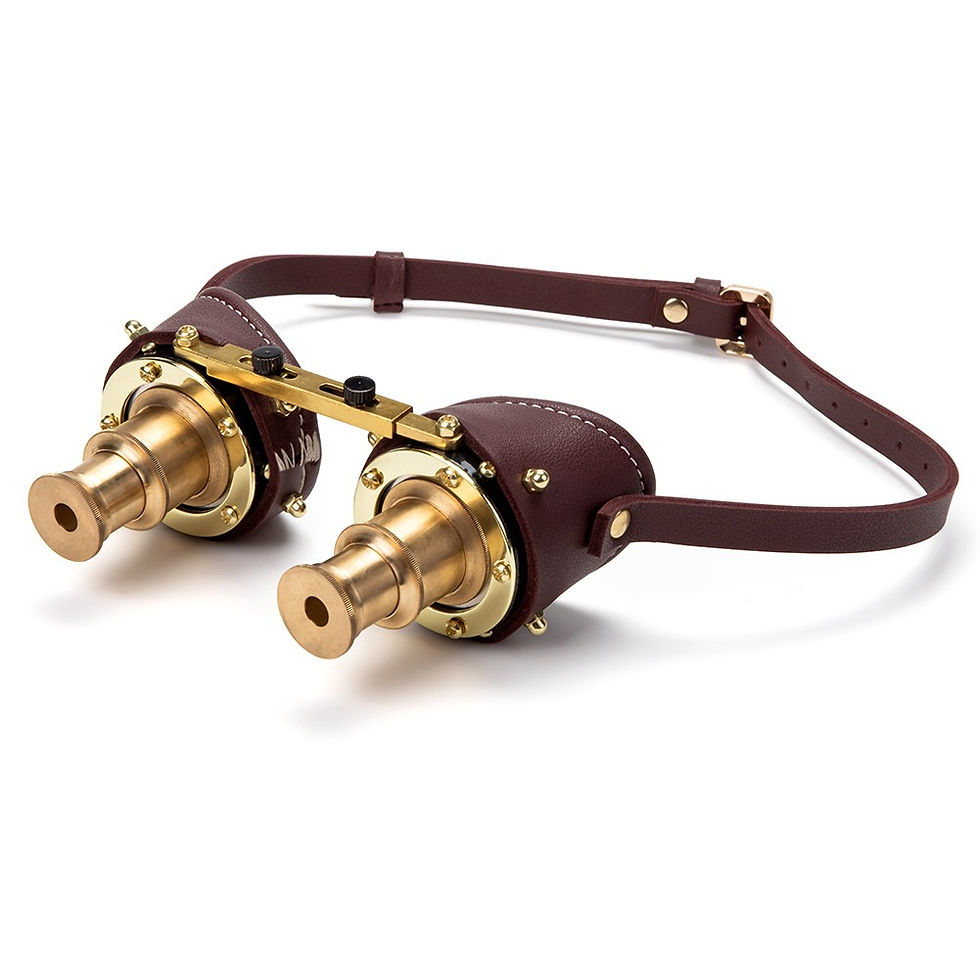 Miniature : Steampunk telescope goggle 