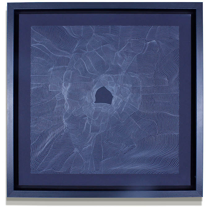 Detail - Commuters in constant flow, morning in and night out, ubiquitous suits repeating with subtle variations.