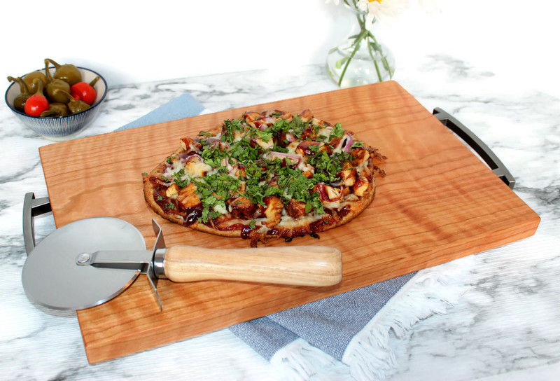 Thumbnail: Bread Board With Handles, Serving Board Personalized