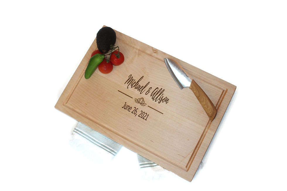 Personalized Maple Cutting Board