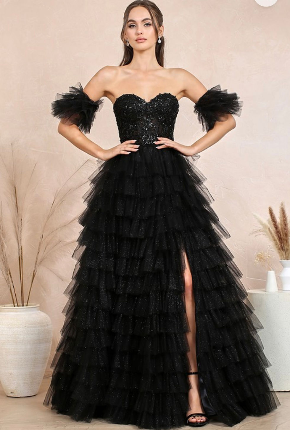 Thumbnail: Tulle Ruffle A line 