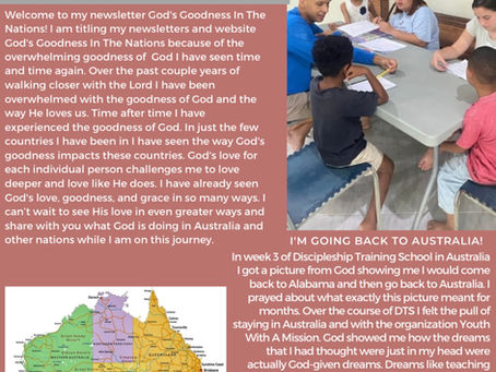 Welcome To Gods Goodness In The Nations - Issue 0