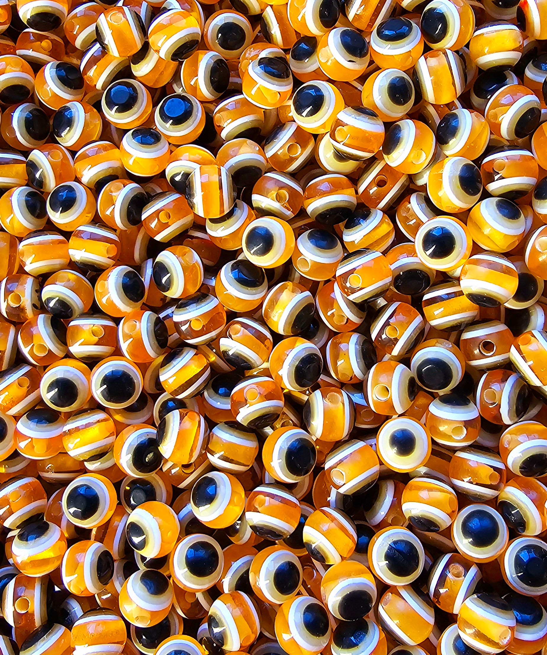 #274 Perch Eye Beads Acrylic 