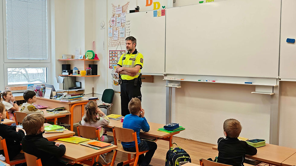 🚓 BESIP ve škole – I. A a II. A v akci!