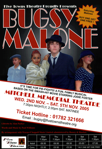 Bugsy Malone poster