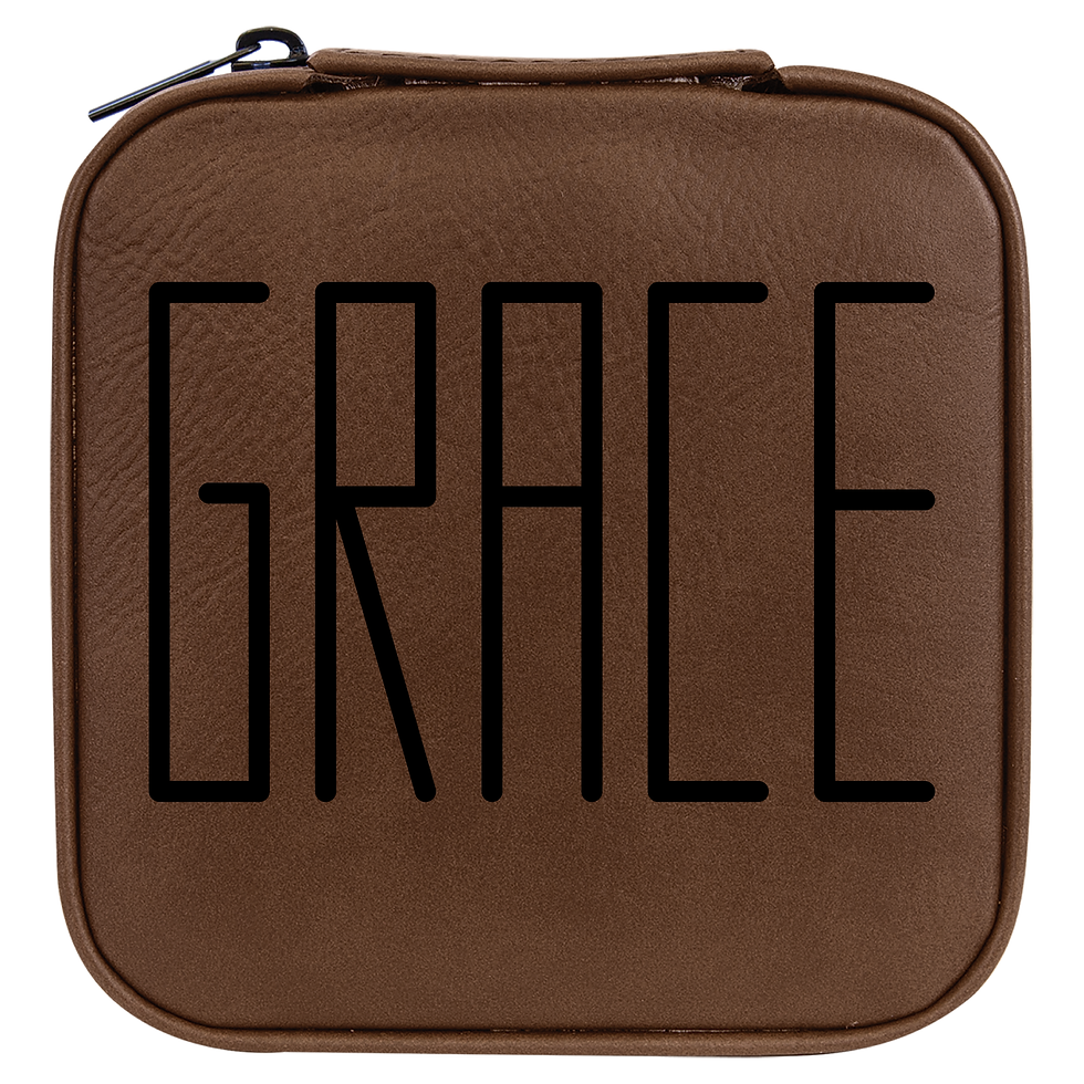 Thumbnail: "Grace" Travel Jewelry Case