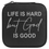 Thumbnail: "Life is Hard but God is Good" Travel Jewelry Case