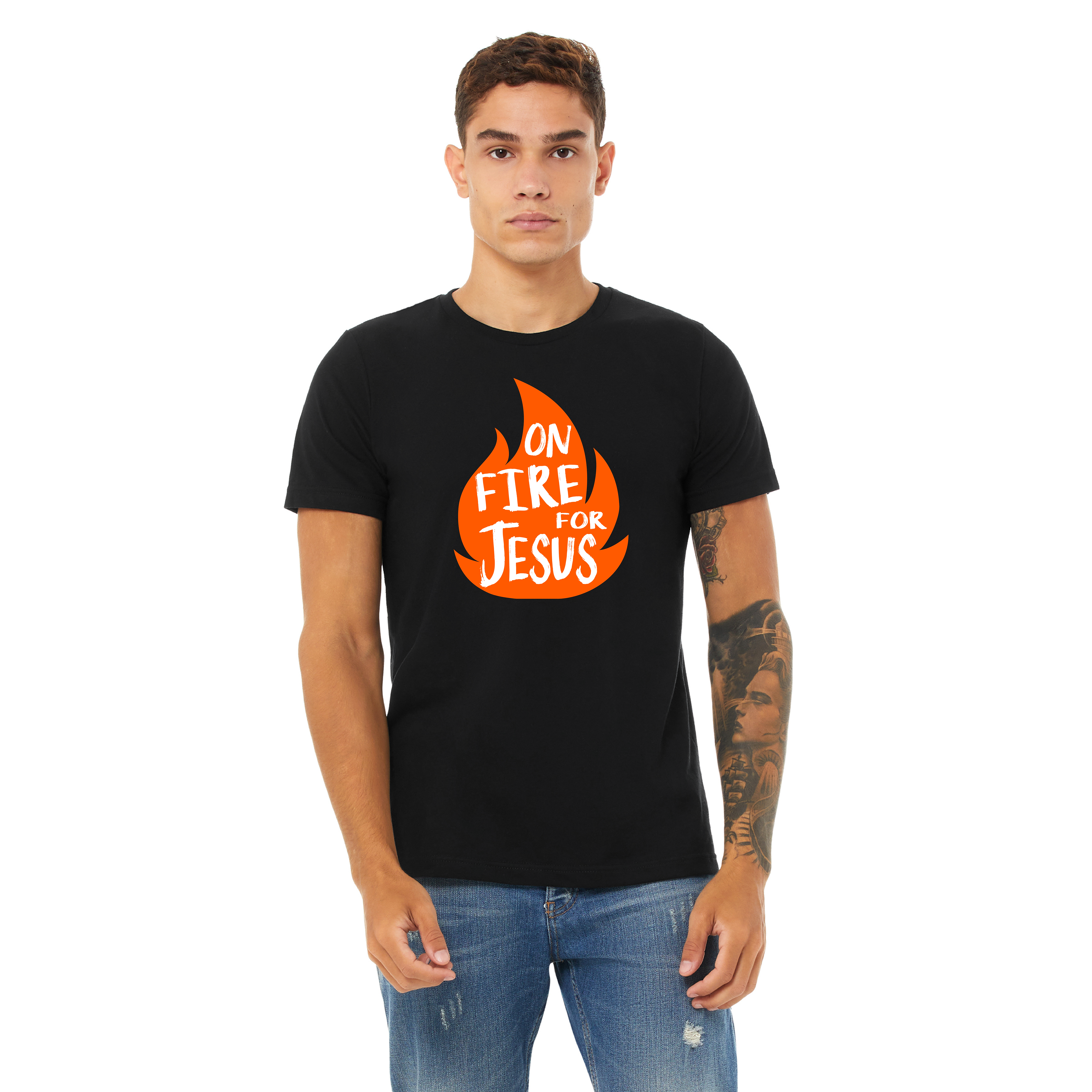 "On Fire for Jesus" T-Shirt