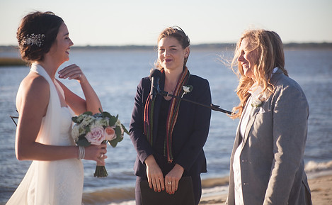 LGBTQ Wedding ceremony, queer minister, queer wedding