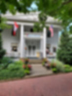 Headquarters House - Both Flags