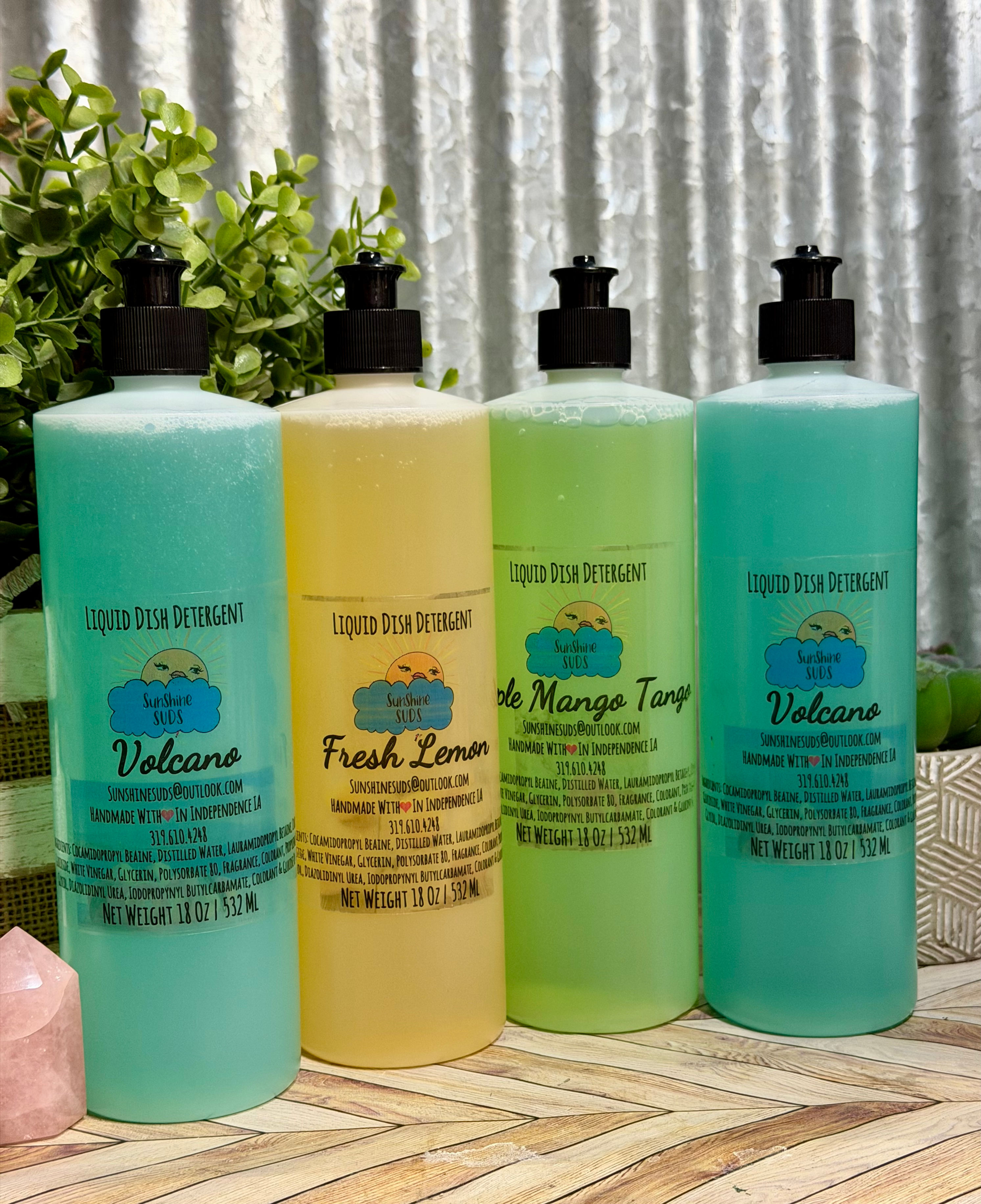 Handcrafted Liquid Dish Detergent