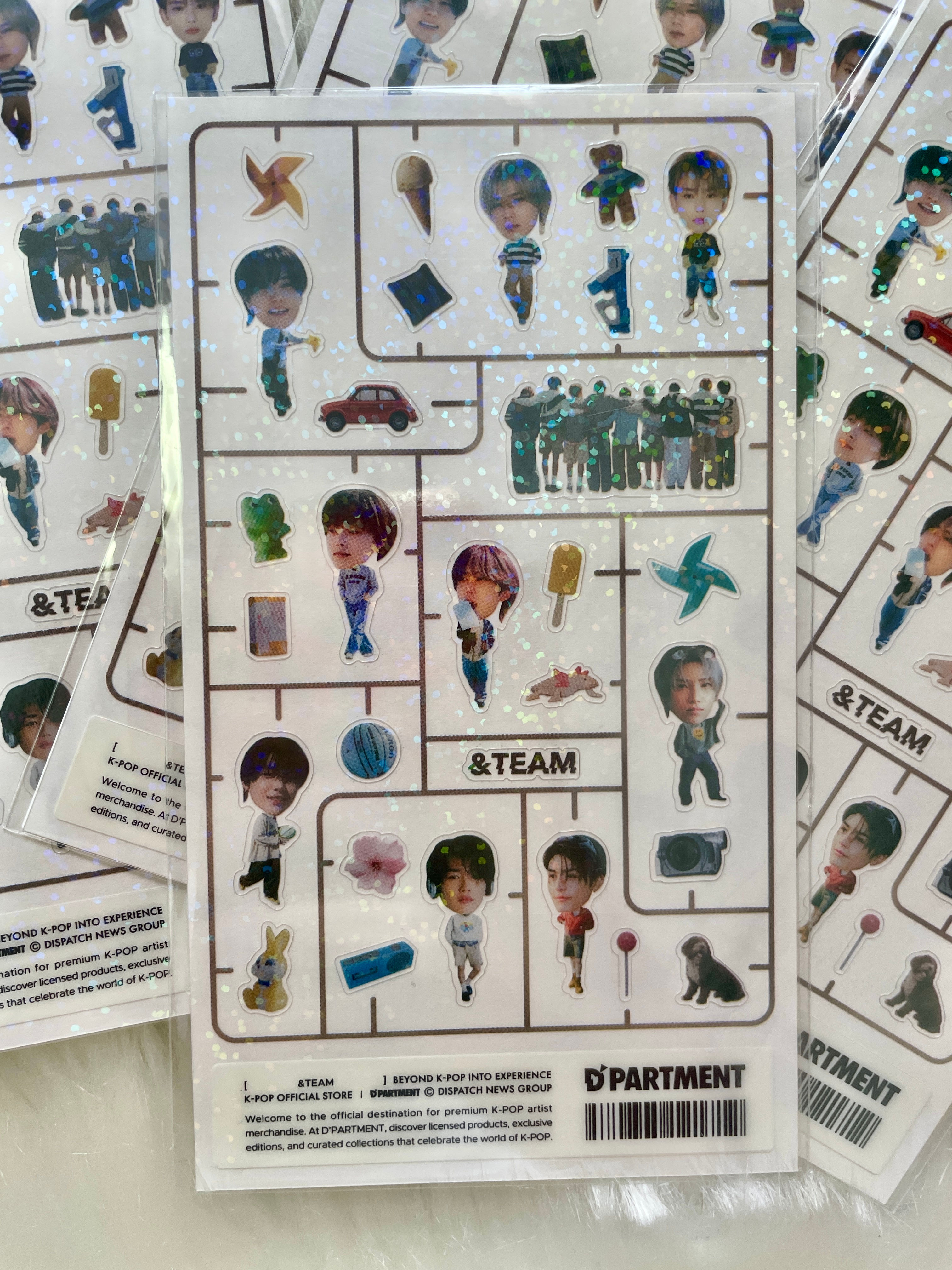 &TEAM Stickers