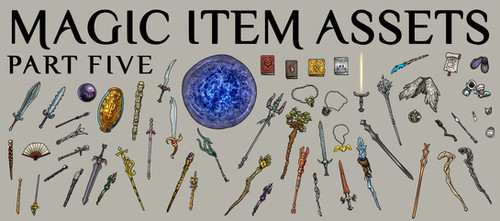 Magic Item Assets pt.5 | Venatus Maps